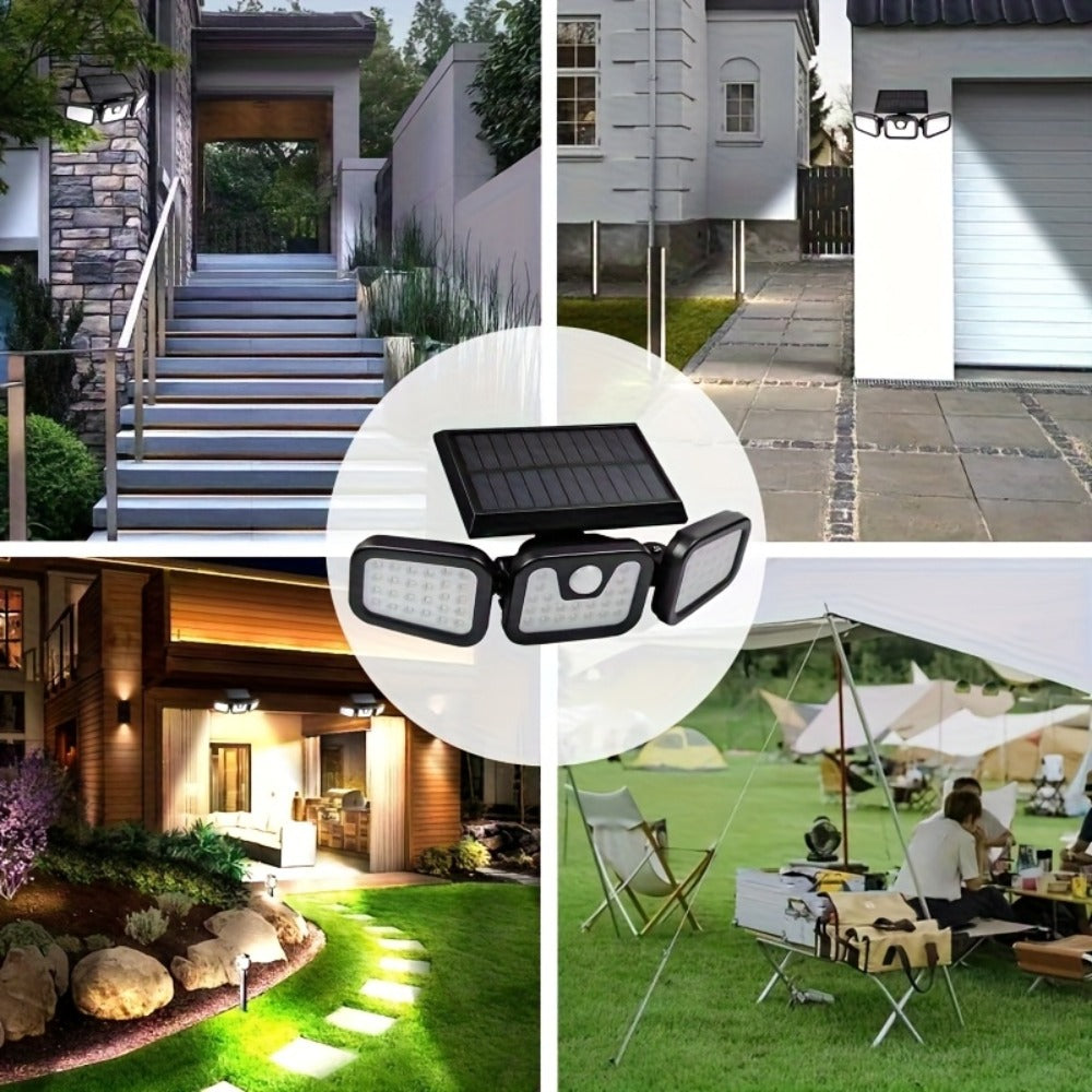 Multi-Pack 74 LED Solar Motion Sensor Street Light product detail 7