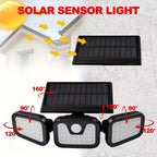 Multi-Pack 74 LED Solar Motion Sensor Street Light product detail 14