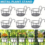 Multi-Pack Metal Plant Stand for the stated outdoor use