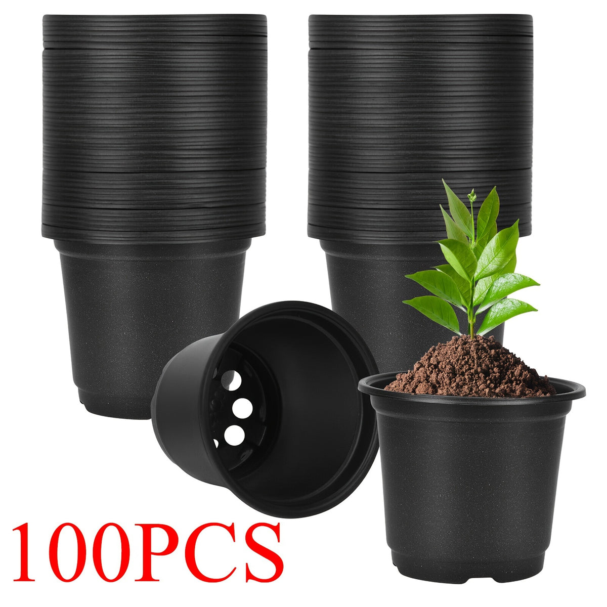 Multi-Pack Plastic Plant Pots product detail 15