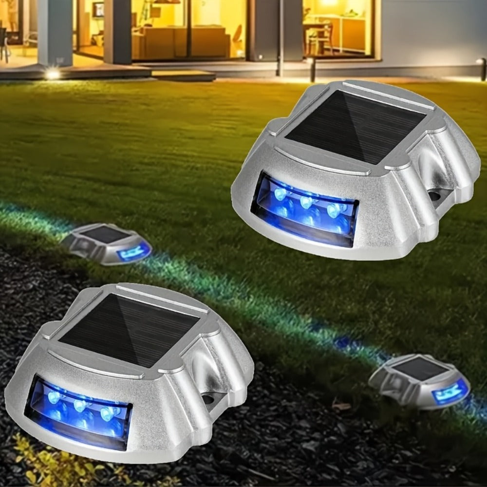 Multi-Pack Solar Deck & Driveway Lights for the stated outdoor use