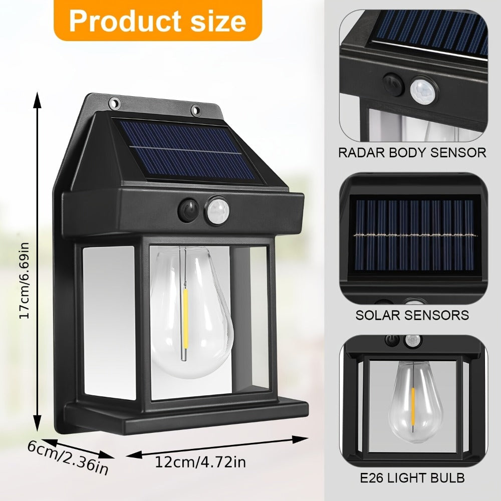 Multi-Pack Solar Motion Sensor Security Wall Light product detail 4