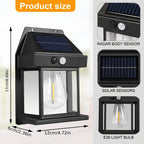 Multi-Pack Solar Motion Sensor Security Wall Light product detail 4