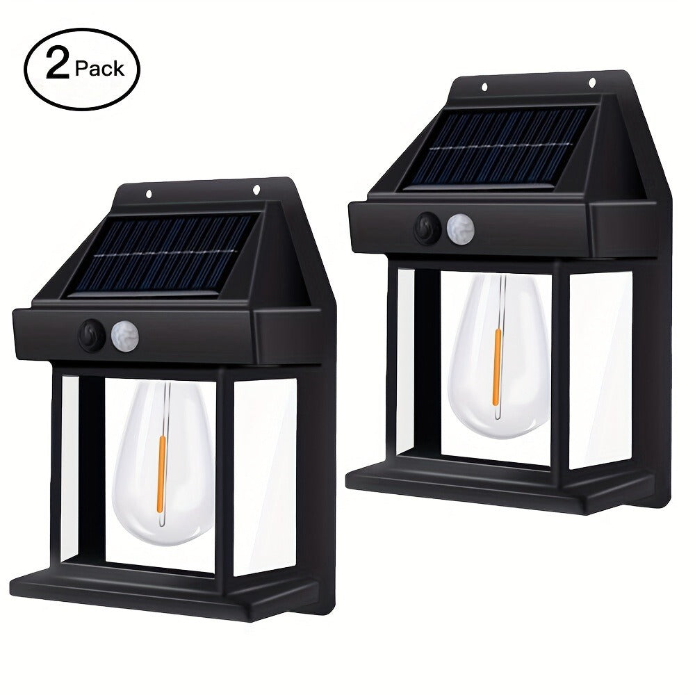Multi-Pack Solar Motion Sensor Security Wall Light for the stated outdoor use