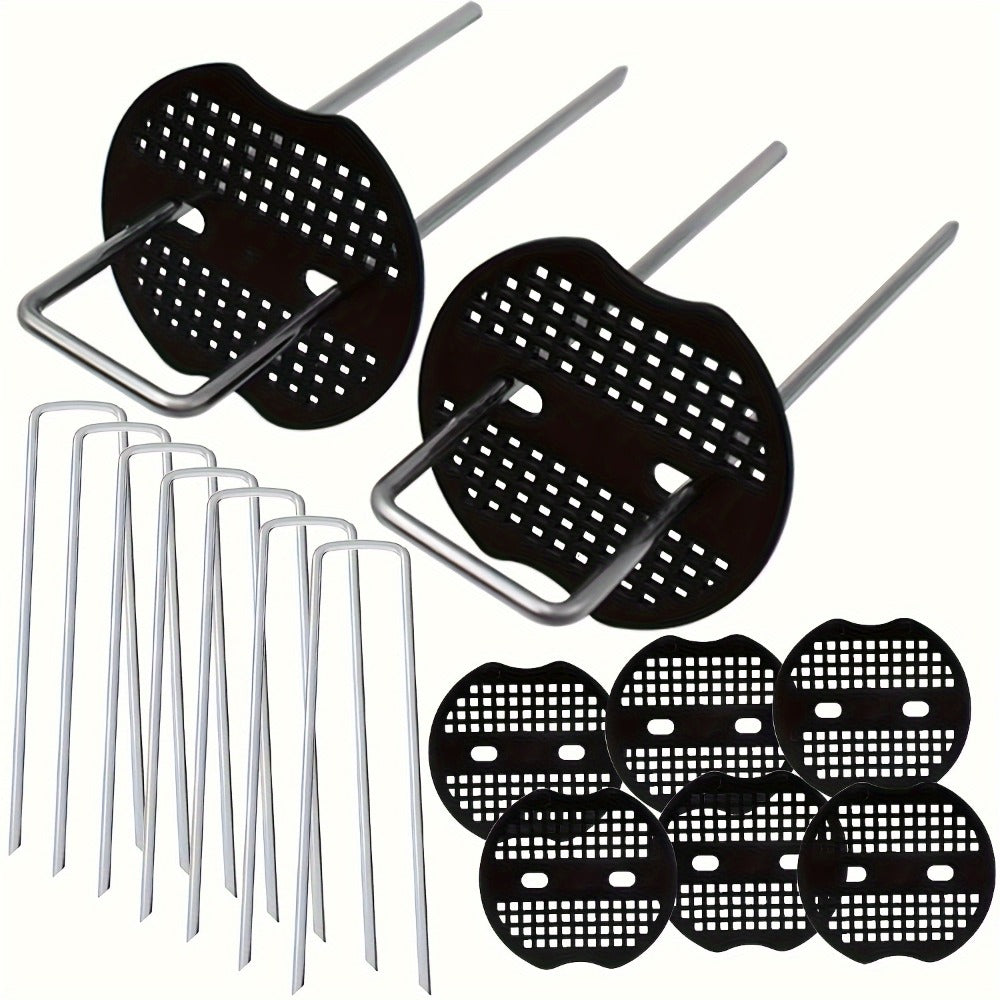 Multi-Pack Steel Tent Peg Set for the stated outdoor use