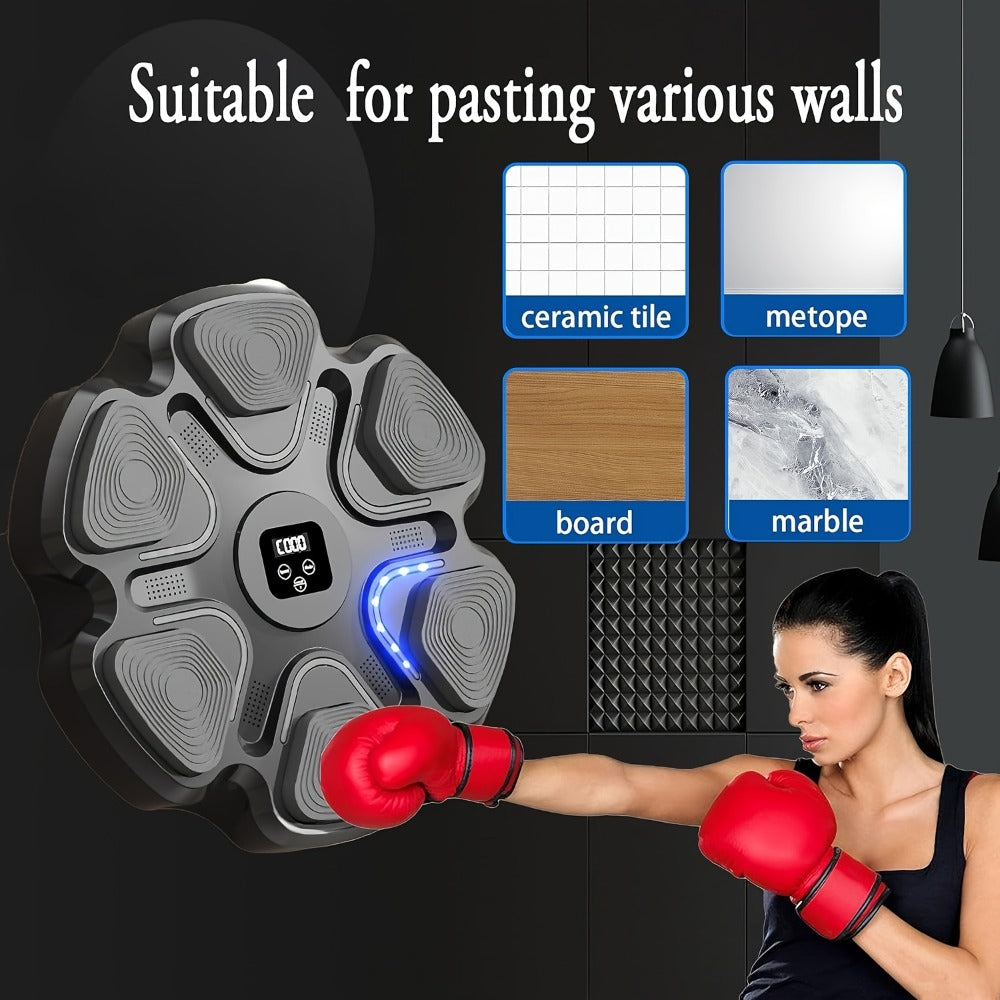 Music Boxing Training Machine - home cardio and reaction training – alternate design view