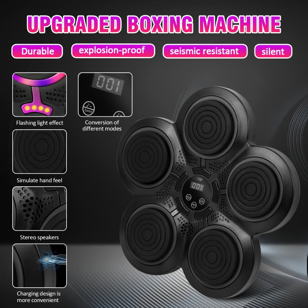 Music Boxing Training Machine - home cardio and reaction training – alternate product view