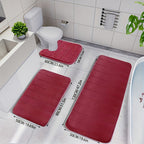Non-Slip Absorbent Bathroom Mat Set main product view for Australian shoppers