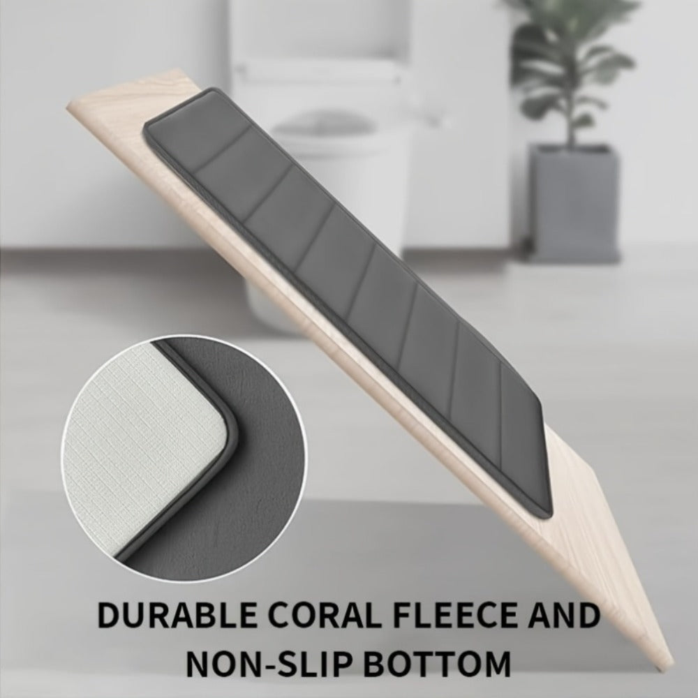 Non-Slip Absorbent Bathroom Mat Set - bathrooms, laundries and – feature reference