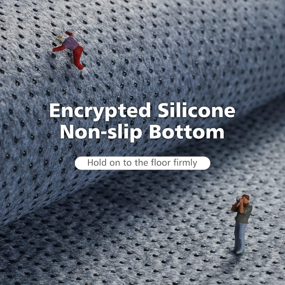 Non-Slip Black Shag Area Rug product detail 10