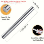 Non-Slip Extra-Large Stainless Steel Cutting Board - meat, vegetables – additional product view 11