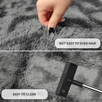 Non-Slip Grey Area Rug product detail 10