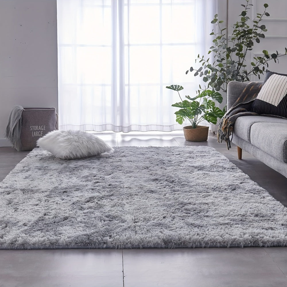 Non-Slip Grey Shag Area Rug product detail 6