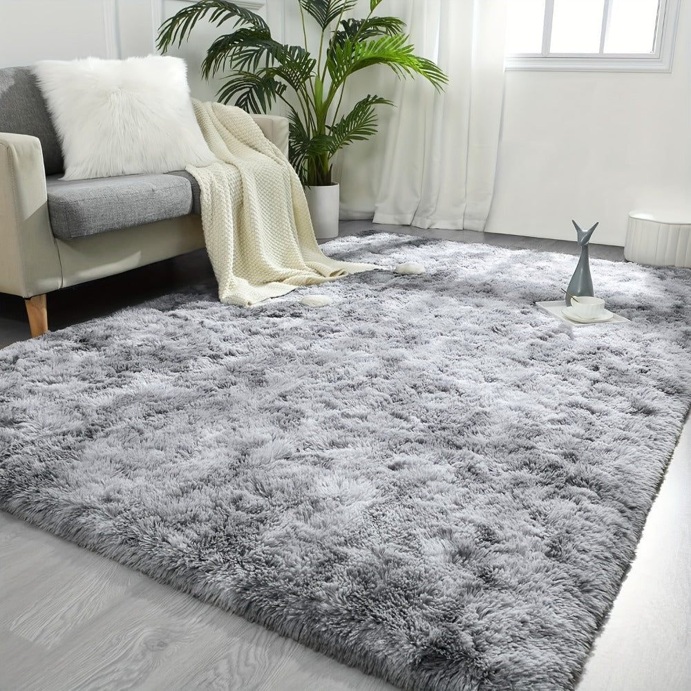 Non-Slip Grey Shag Area Rug product detail 8
