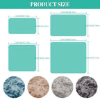Non-Slip Grey Shag Area Rug product detail 4