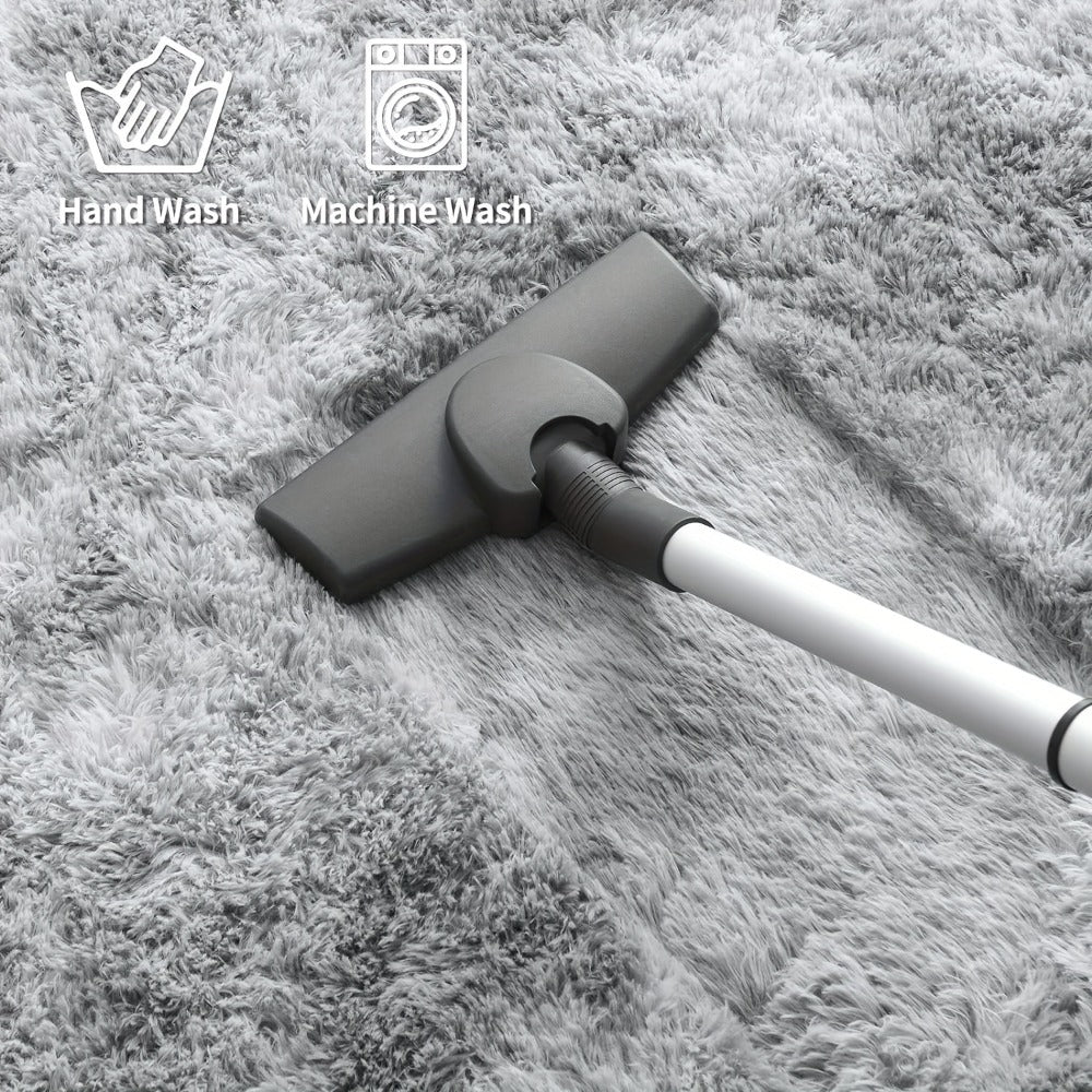 Non-Slip Grey Shag Area Rug product detail 10