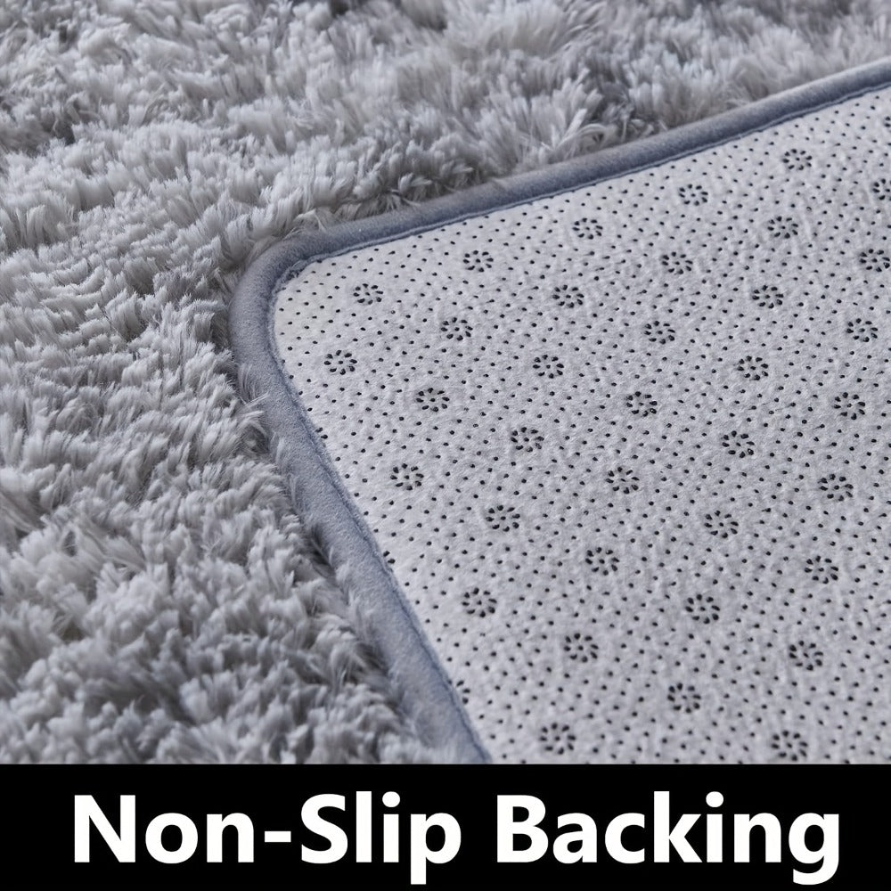 Non-Slip Grey Shag Area Rug product detail 11