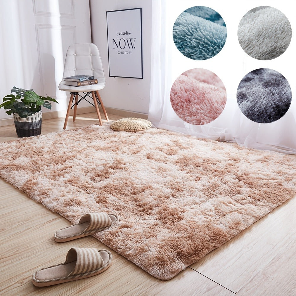 Non-Slip Grey Shag Area Rug product detail 12