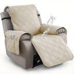 Non-Slip Recliner Chair Cover – Washable Protector with Pocket – additional product view 17