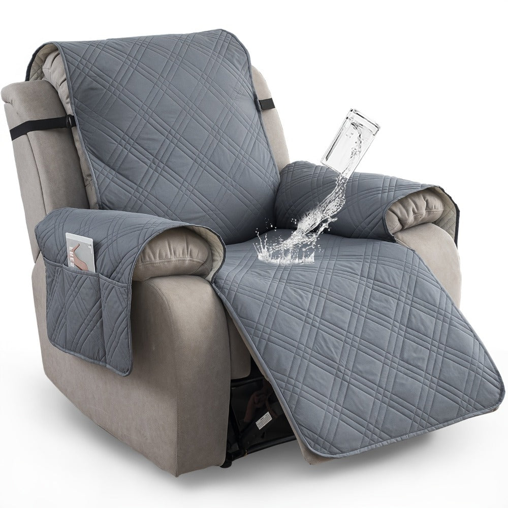 Non-Slip Recliner Chair Cover – Washable Protector with Pocket – additional product view 21