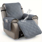 Non-Slip Recliner Chair Cover – Washable Protector with Pocket – additional product view 9