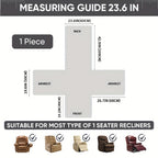 Washable Recliner Chair Cover detail view 6 for Australian shoppers