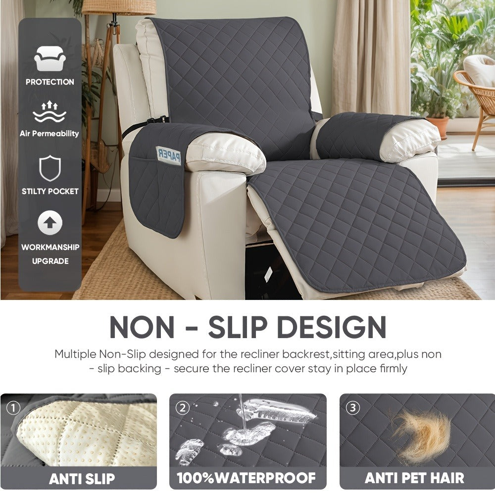 Washable Recliner Chair Cover detail view 8 for Australian shoppers
