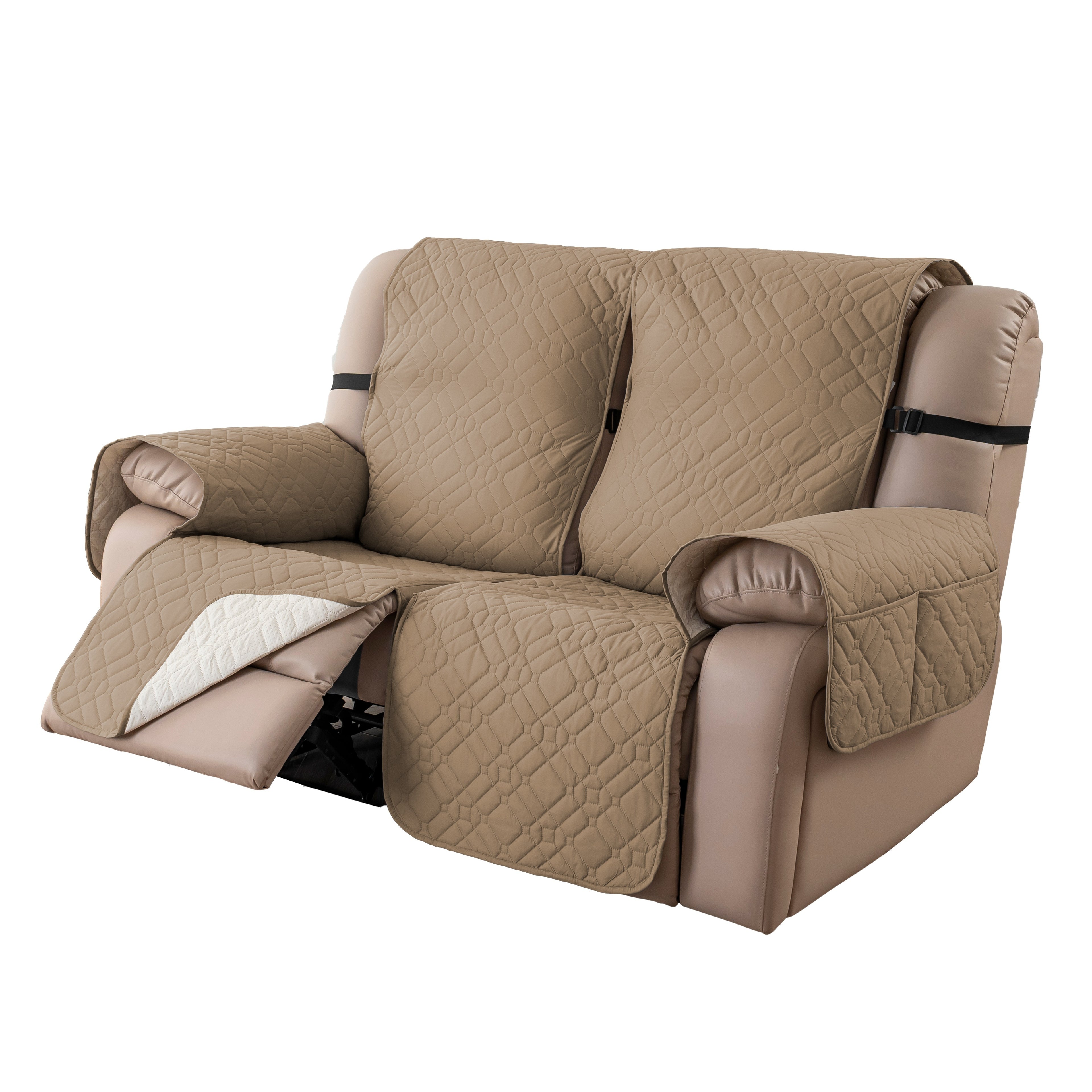 Non-Slip Washable Recliner Chair Cover - living room furniture – additional product view 92