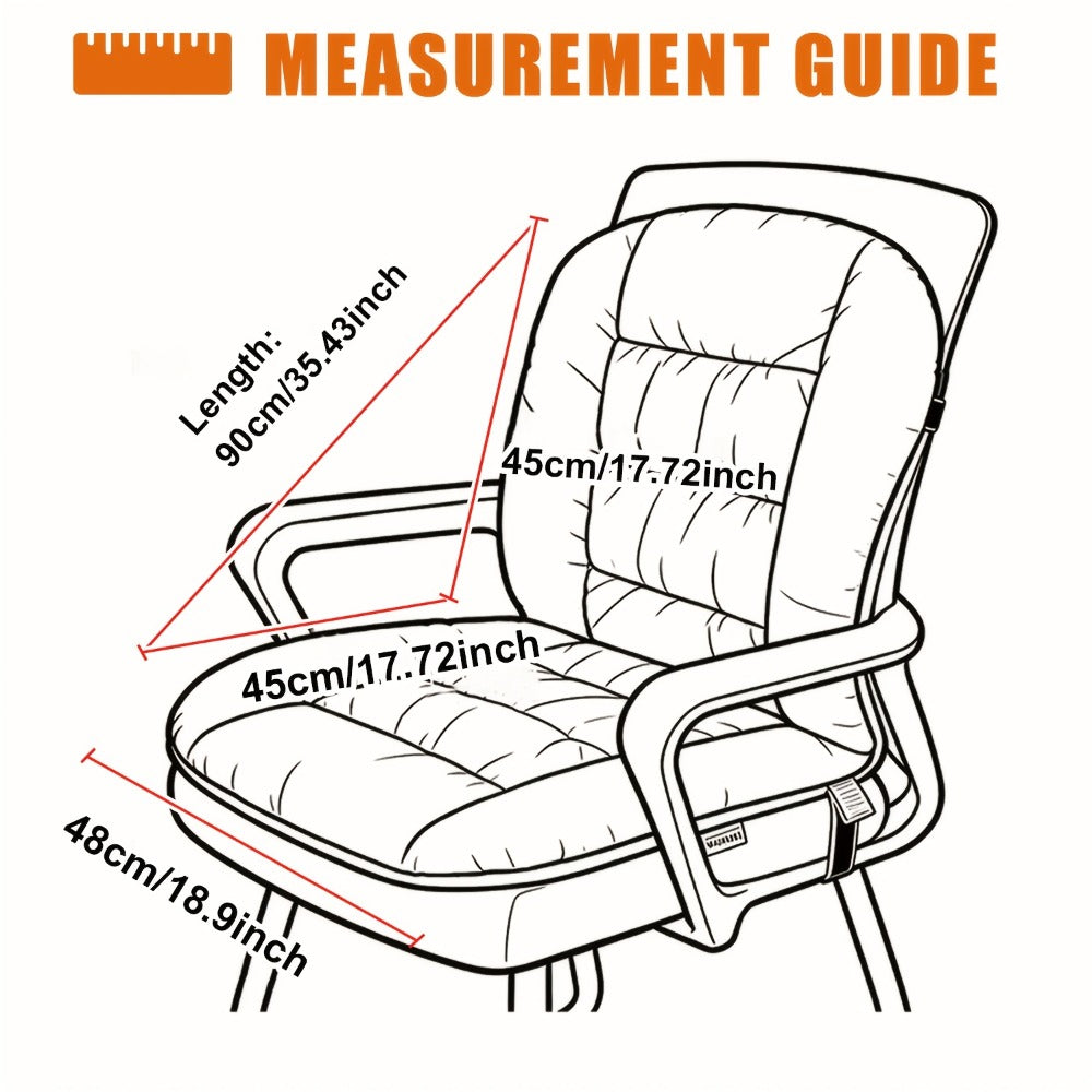 Office Chair Seat and Back Cushion detail view 4 for Australian shoppers