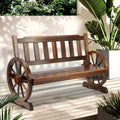 Outdoor Garden Bench Wagon Seat detail view 7 for Australian shoppers