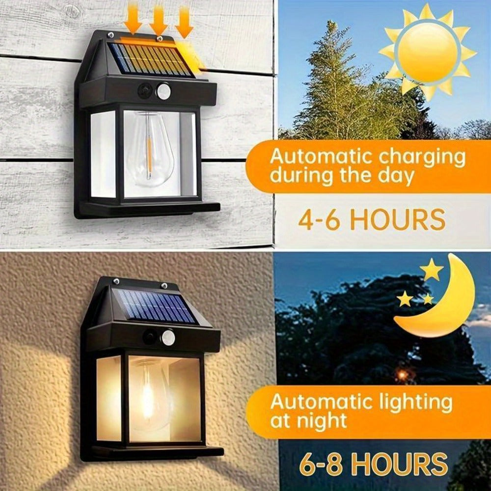 Outdoor Wall Lights with Motion Sensor - porches, driveways and – alternate product view