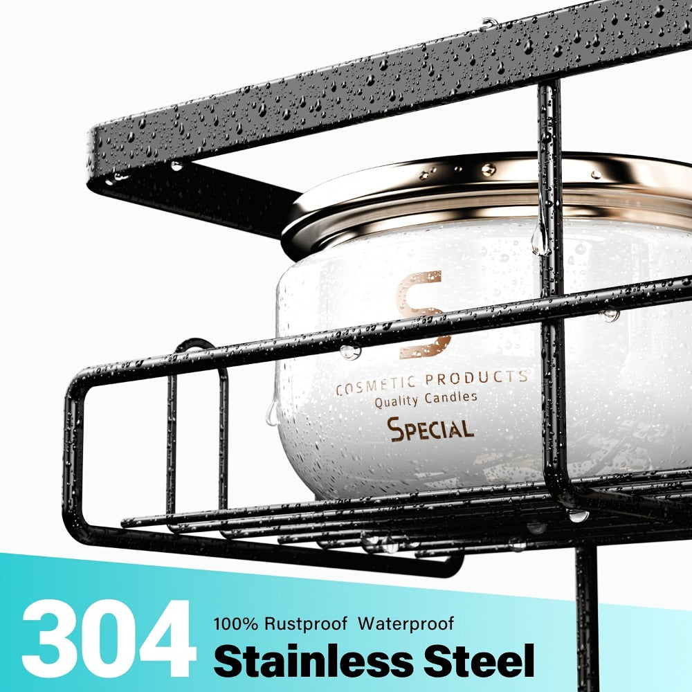 Over-the-Door Shower Caddy – Rustproof Bathroom Organiser – alternate product view