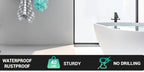 Over-the-Door Shower Caddy – Rustproof Bathroom Organiser – additional product view 12