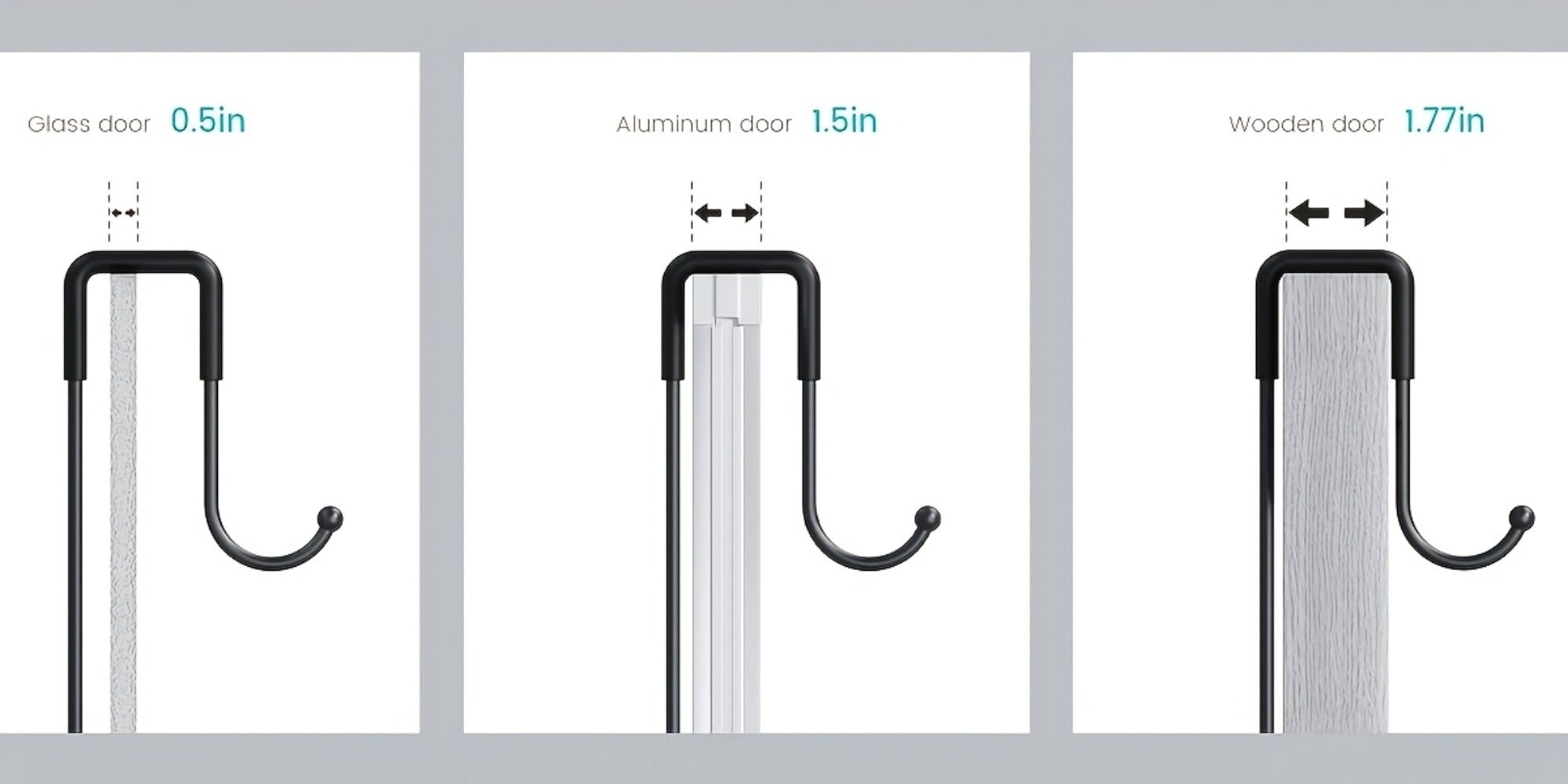 Over-the-Door Shower Caddy – Rustproof Bathroom Organiser – additional product view 17