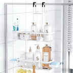 Over-the-Door Shower Caddy – Rustproof Bathroom Organiser – feature reference