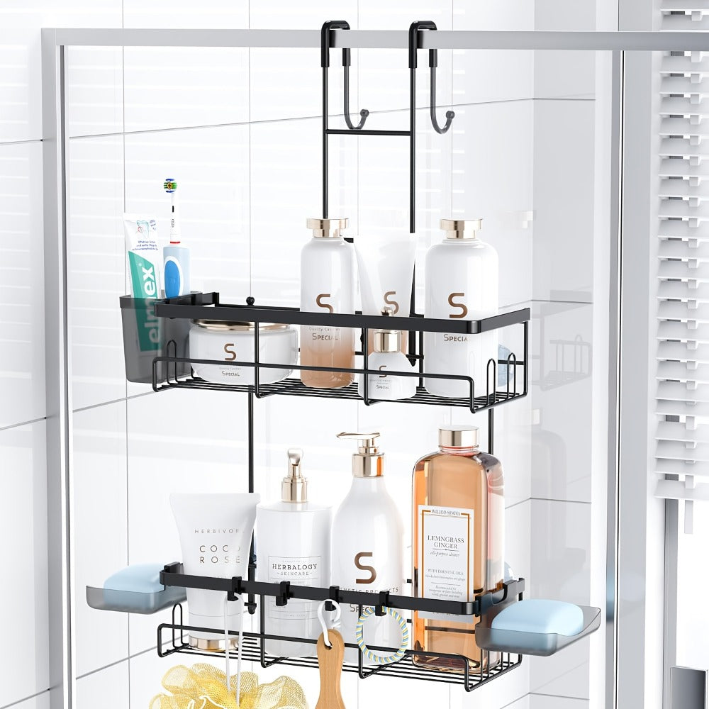Over-the-Door Shower Caddy – Rustproof Bathroom Organiser – main product view