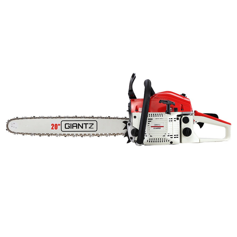 Petrol Chainsaw - tree pruning and property maintenance – close-up product details