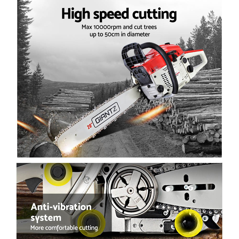 Petrol Chainsaw - tree pruning and property maintenance – feature reference