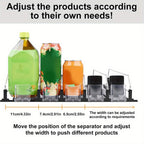 Plastic Bar Fridge Can and Bottle Dispenser - fridge and pantry drink – alternate design view