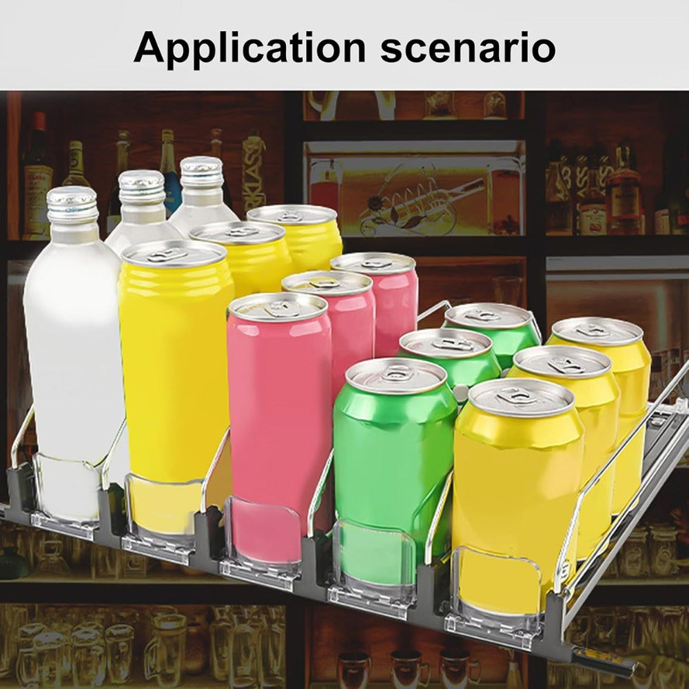 Plastic Bar Fridge Can and Bottle Dispenser - fridge and pantry drink – additional product view 11