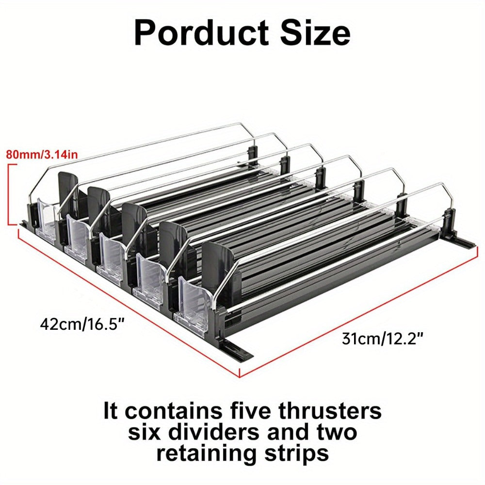 Plastic Bar Fridge Can and Bottle Dispenser - fridge and pantry drink – additional product view 12