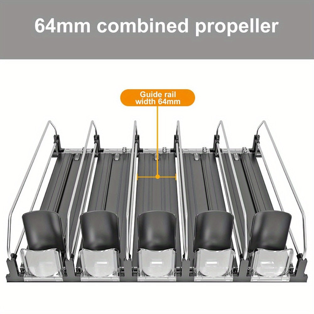 Plastic Bar Fridge Can and Bottle Dispenser - fridge and pantry drink – additional product view 16