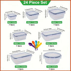 Plastic Food Storage Container Set product detail 17