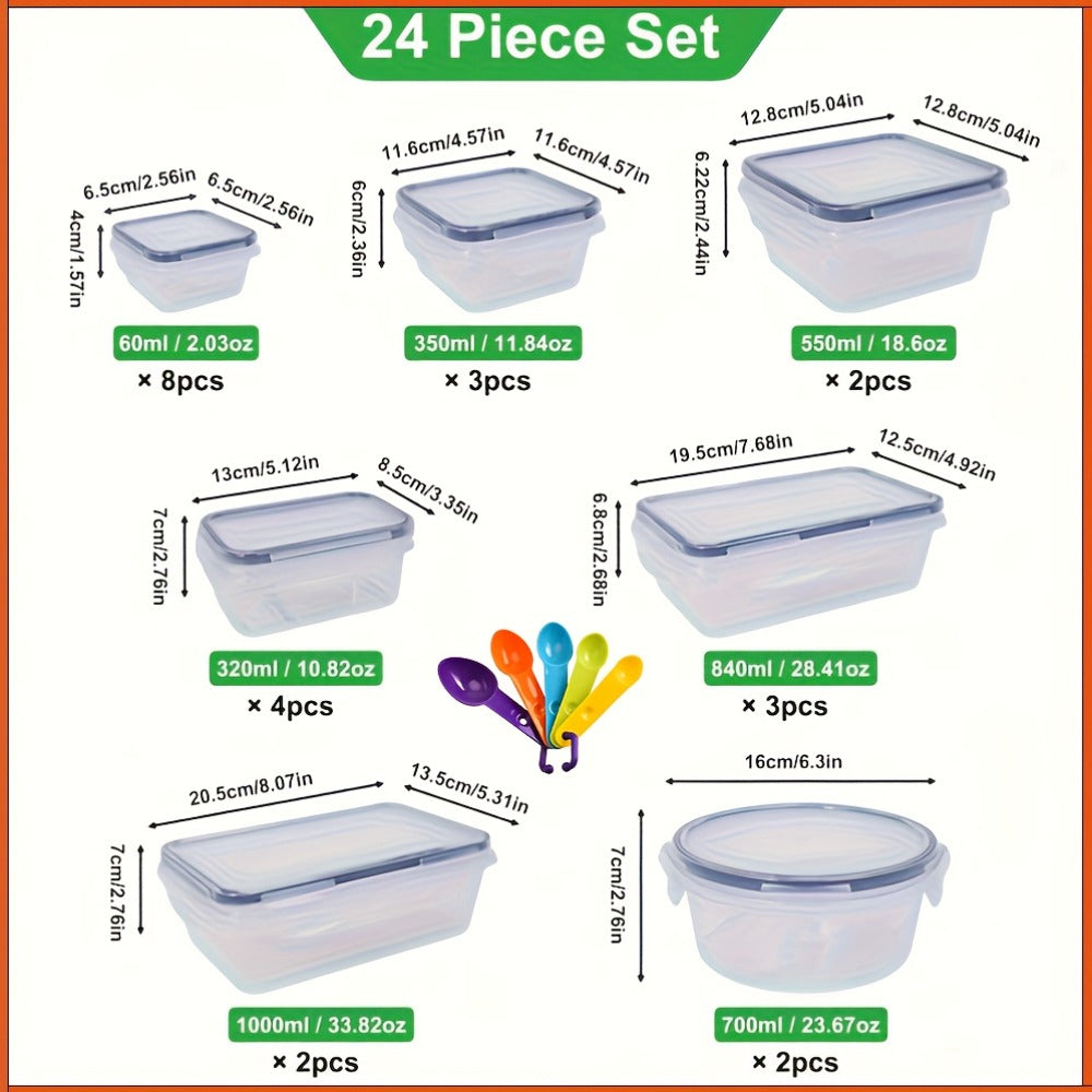 Plastic Food Storage Container Set product detail 17