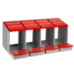 Plastic Four-Hole Chicken Nesting Box - hen houses and poultry coops – additional product view 31