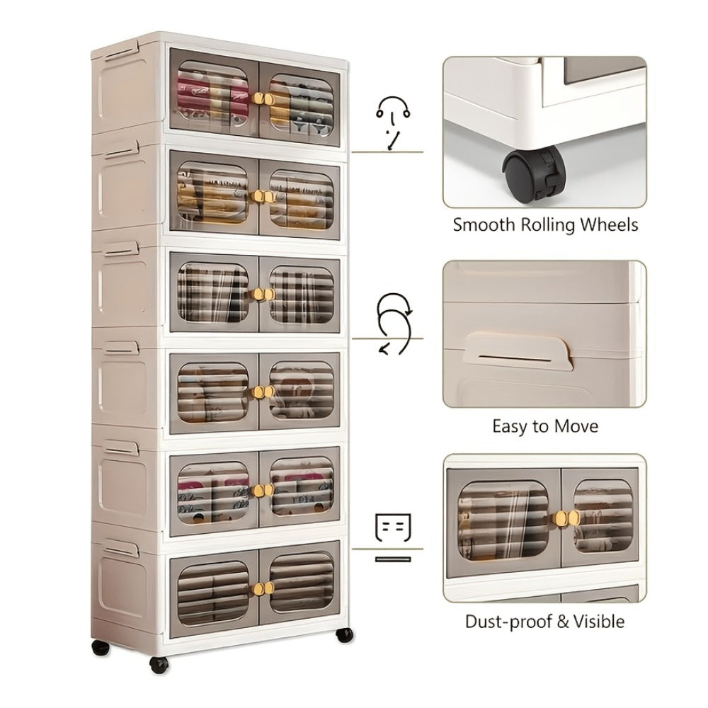 Plastic Home Storage Cabinet product detail 5