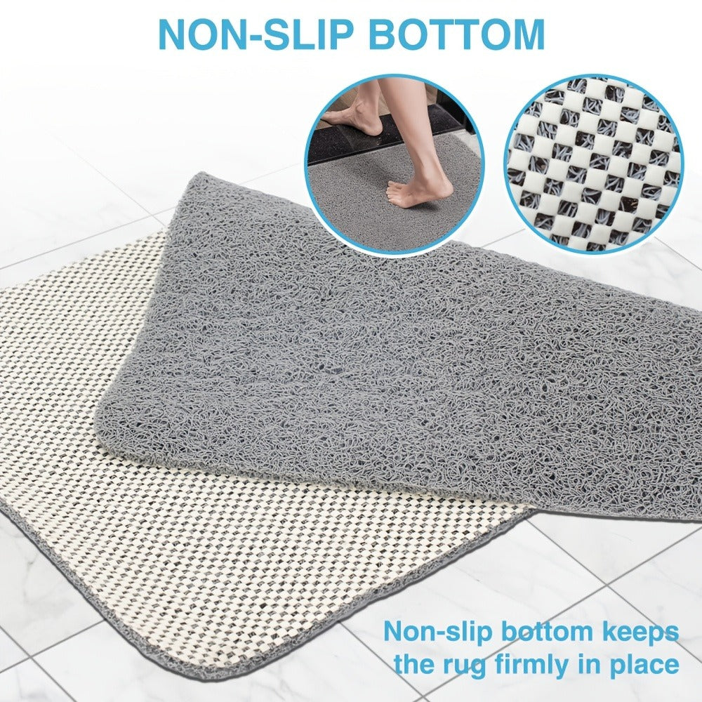 Plastic Non-Slip Bath Mat - for Bathroom with Practical Design – additional product view