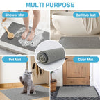 Plastic Non-Slip Bath Mat - for Bathroom with Practical Design – alternate design view