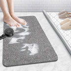 Plastic Non-Slip Bath Mat - for Bathroom with Practical Design – alternate product view