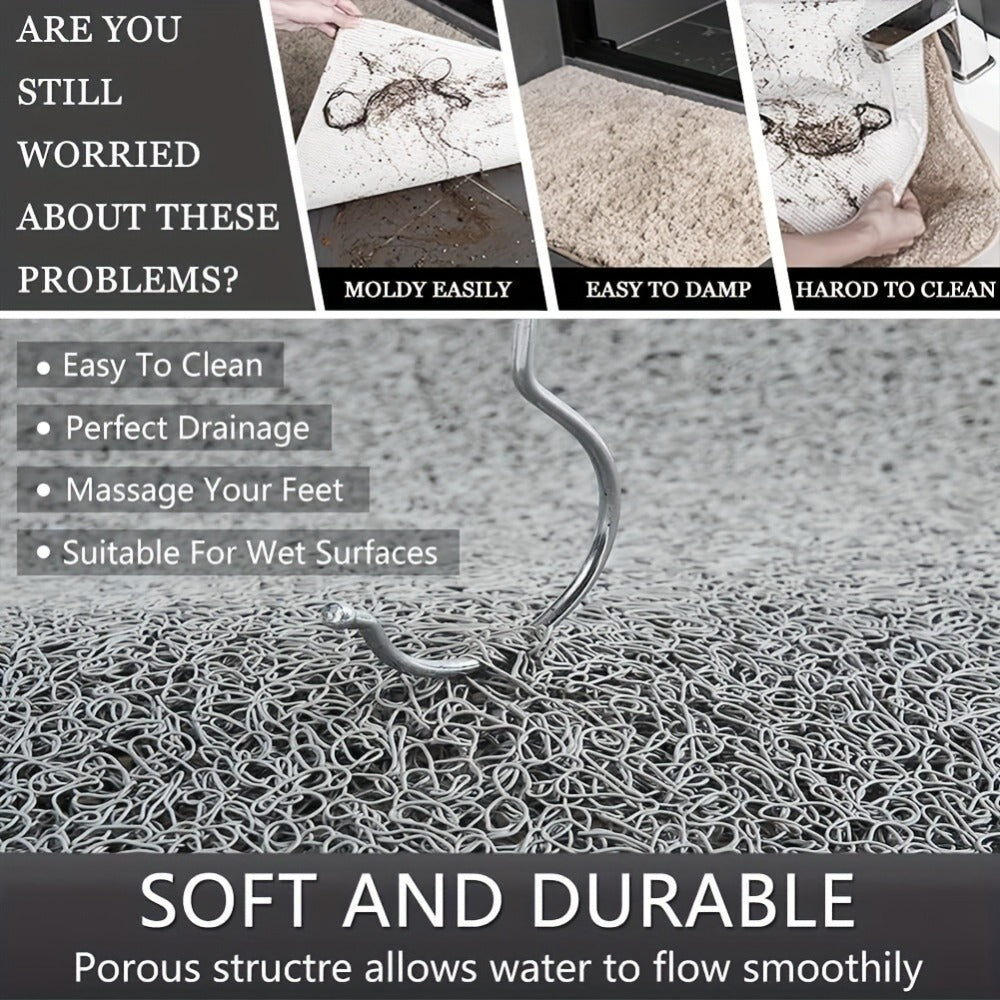 Plastic Non-Slip Bath Mat - for Bathroom with Practical Design – additional product view 20